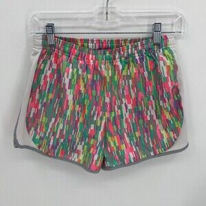 Xersion Running Shorts Brief Liner Multicolor Quick-dri Girls XL 16